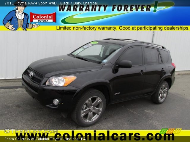 2011 Toyota RAV4 Sport 4WD in Black