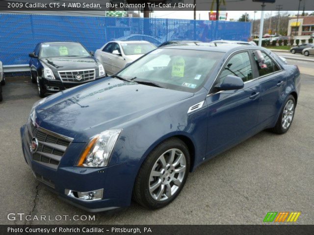 2009 Cadillac CTS 4 AWD Sedan in Blue Diamond Tri-Coat