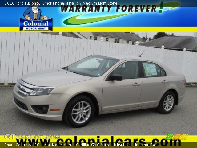 2010 Ford Fusion S in Smokestone Metallic
