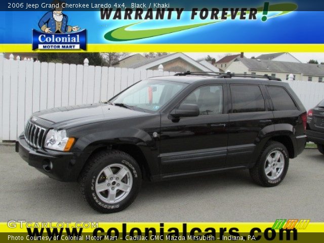 2006 Jeep Grand Cherokee Laredo 4x4 in Black