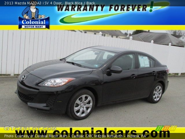 2013 Mazda MAZDA3 i SV 4 Door in Black Mica