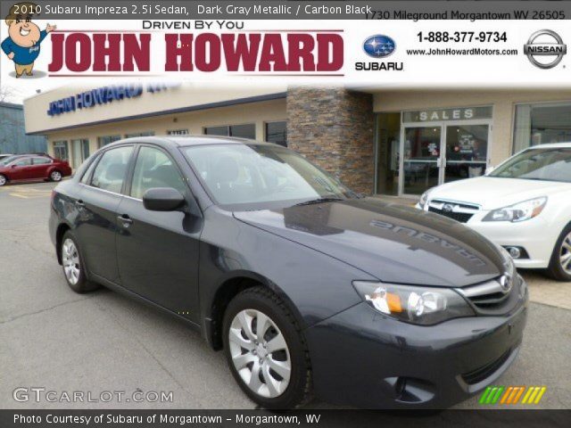 2010 Subaru Impreza 2.5i Sedan in Dark Gray Metallic