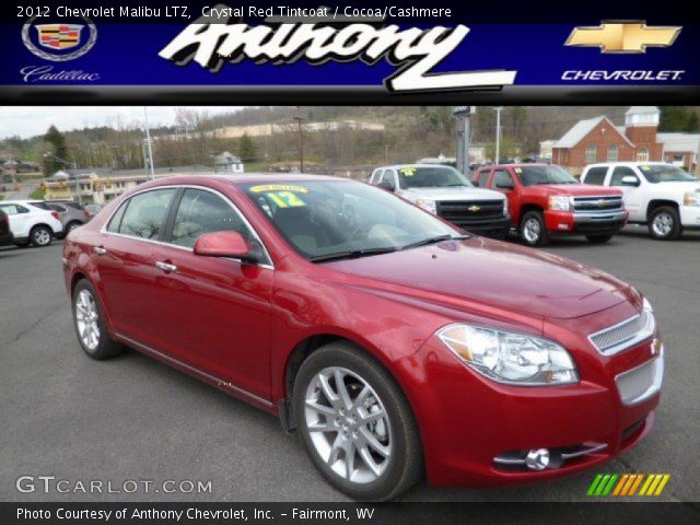 2012 Chevrolet Malibu LTZ in Crystal Red Tintcoat