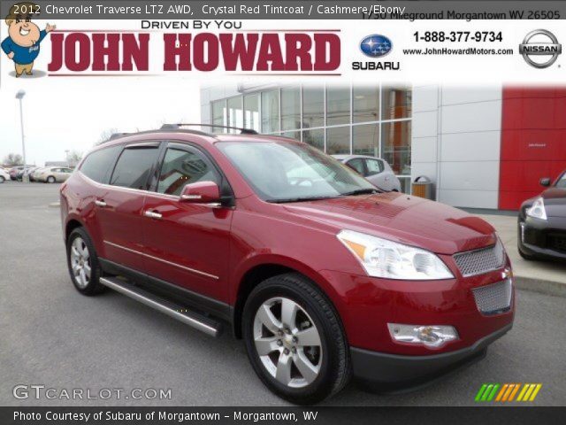 2012 Chevrolet Traverse LTZ AWD in Crystal Red Tintcoat