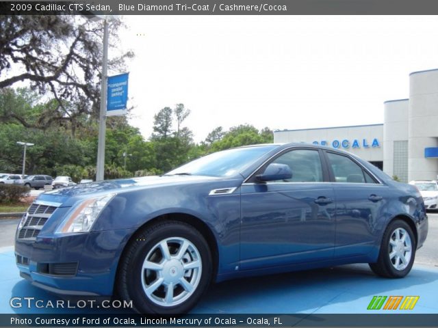 2009 Cadillac CTS Sedan in Blue Diamond Tri-Coat