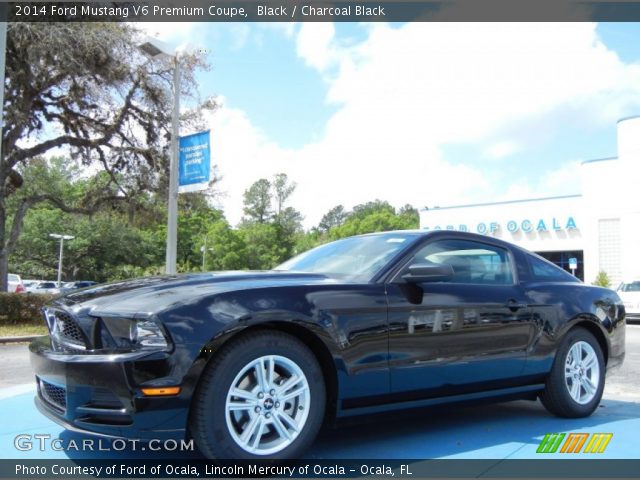 2014 Ford Mustang V6 Premium Coupe in Black