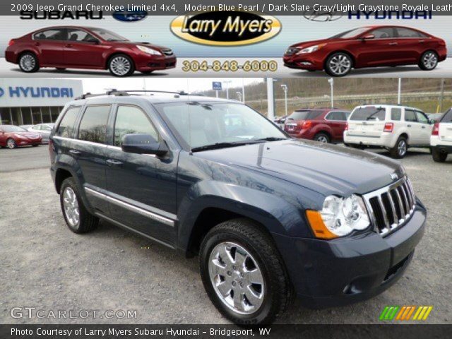 2009 Jeep Grand Cherokee Limited 4x4 in Modern Blue Pearl