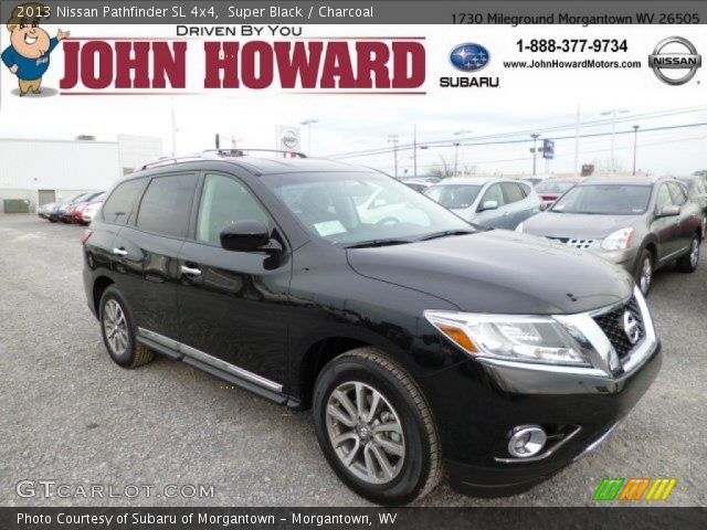 2013 Nissan Pathfinder SL 4x4 in Super Black