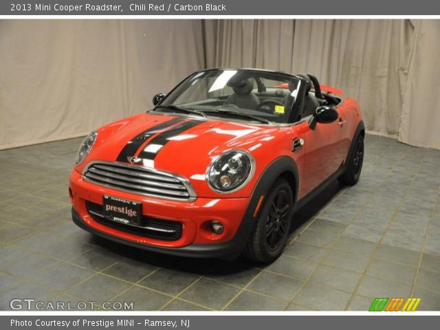 2013 Mini Cooper Roadster in Chili Red