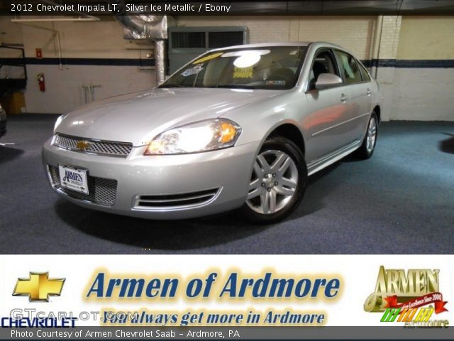 2012 Chevrolet Impala LT in Silver Ice Metallic