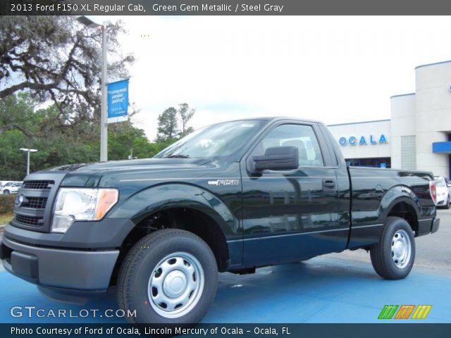 2013 Ford F150 XL Regular Cab in Green Gem Metallic