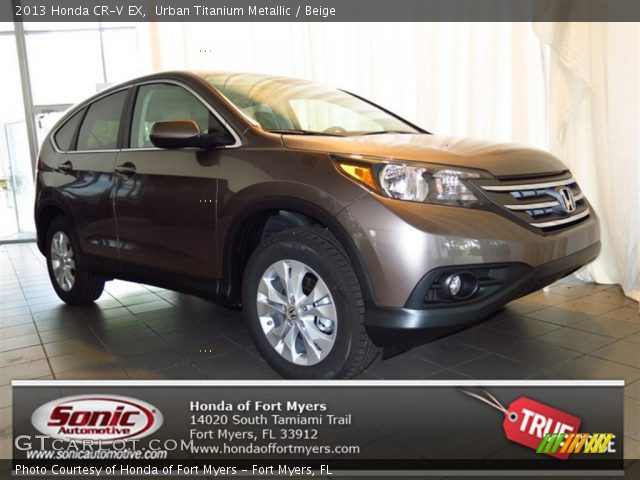 2013 Honda CR-V EX in Urban Titanium Metallic