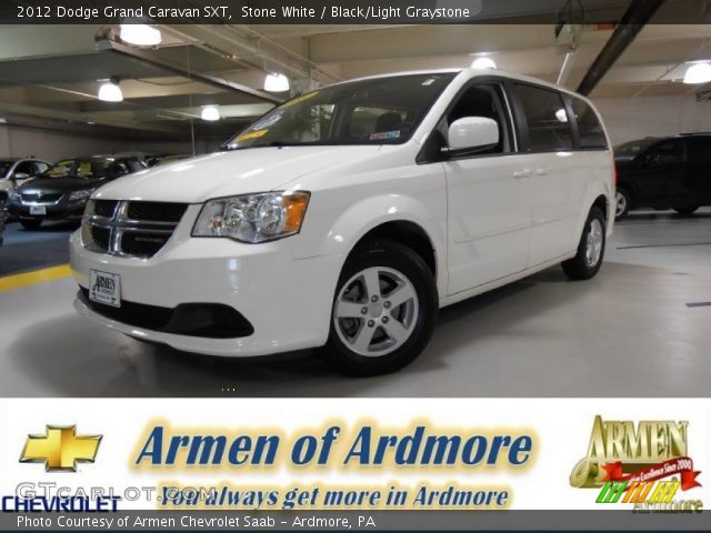 2012 Dodge Grand Caravan SXT in Stone White