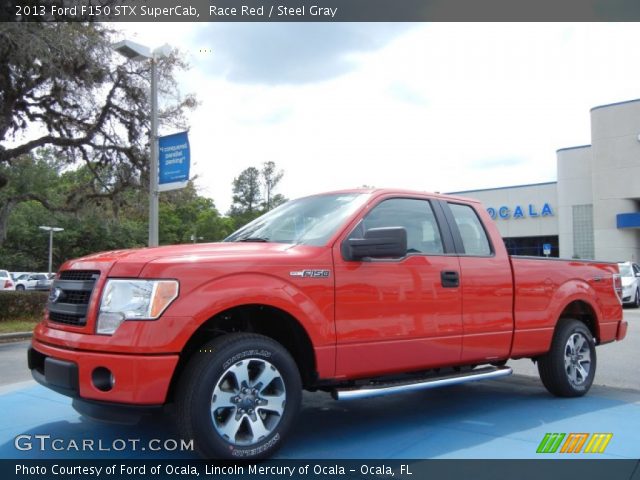 2013 Ford F150 STX SuperCab in Race Red