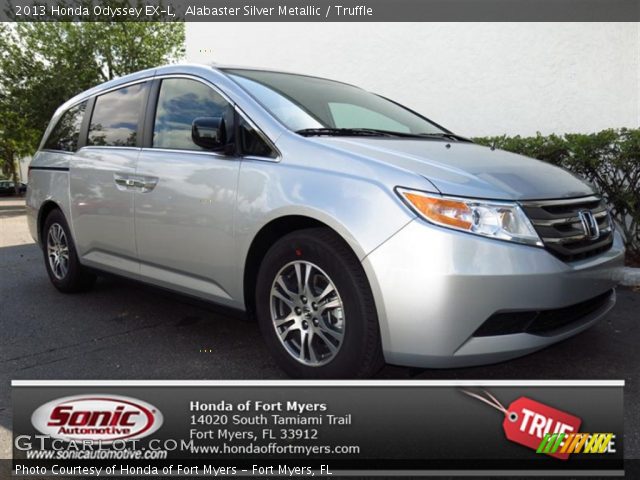 2013 Honda Odyssey EX-L in Alabaster Silver Metallic