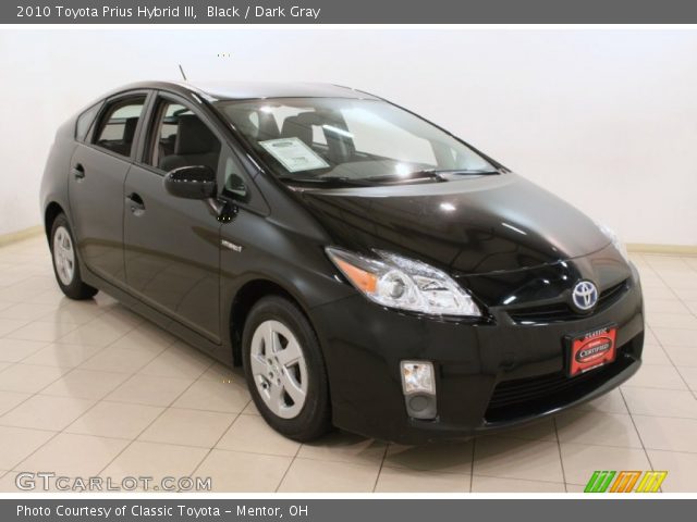 2010 Toyota Prius Hybrid III in Black