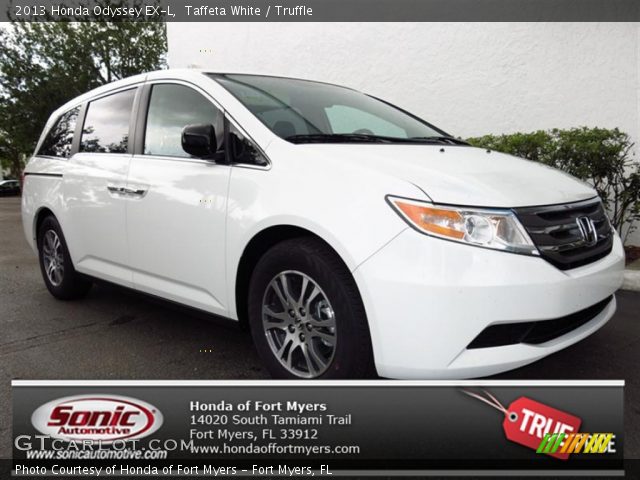 2013 Honda Odyssey EX-L in Taffeta White