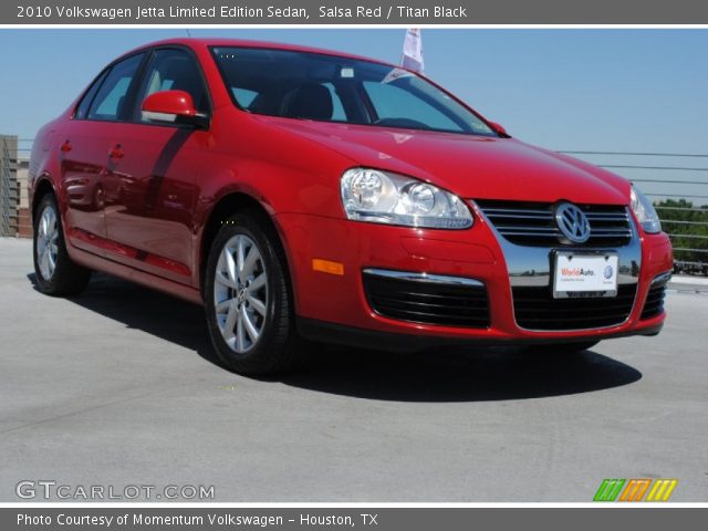 2010 Volkswagen Jetta Limited Edition Sedan in Salsa Red