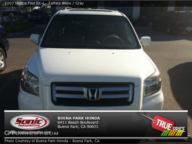 2007 Honda Pilot EX-L in Taffeta White