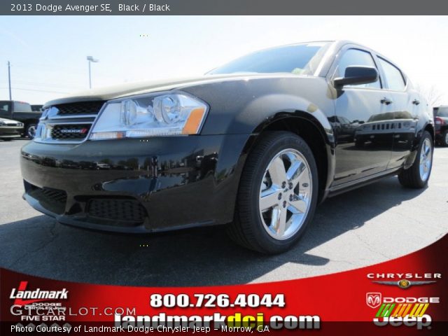 2013 Dodge Avenger SE in Black