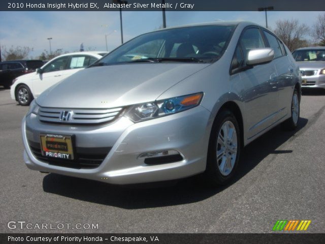2010 Honda Insight Hybrid EX in Alabaster Silver Metallic