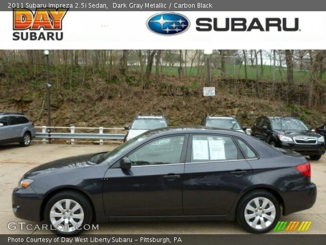 2011 Subaru Impreza 2.5i Sedan in Dark Gray Metallic