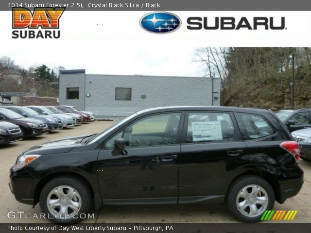 2014 Subaru Forester 2.5i in Crystal Black Silica