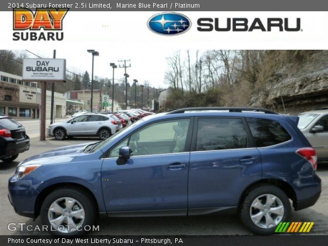 2014 Subaru Forester 2.5i Limited in Marine Blue Pearl