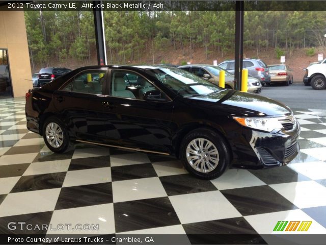 2012 Toyota Camry LE in Attitude Black Metallic