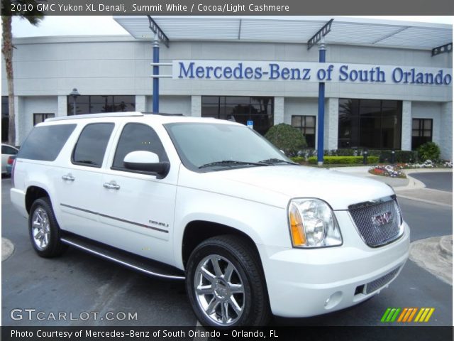 2010 GMC Yukon XL Denali in Summit White