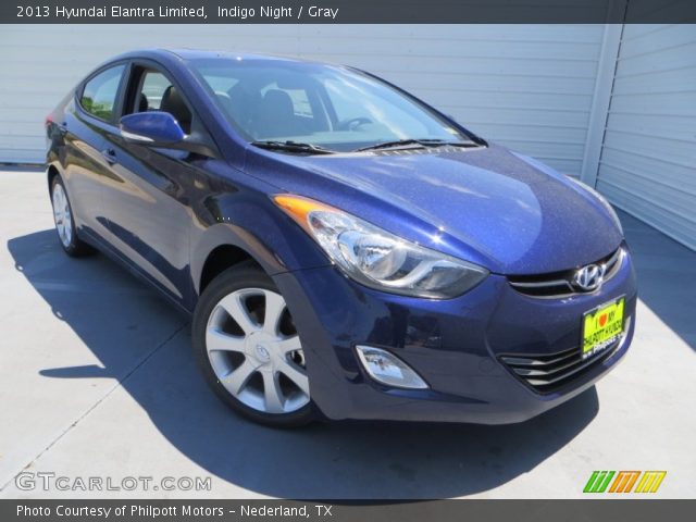 2013 Hyundai Elantra Limited in Indigo Night