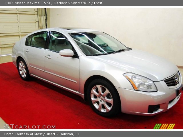 2007 Nissan Maxima 3.5 SL in Radiant Silver Metallic