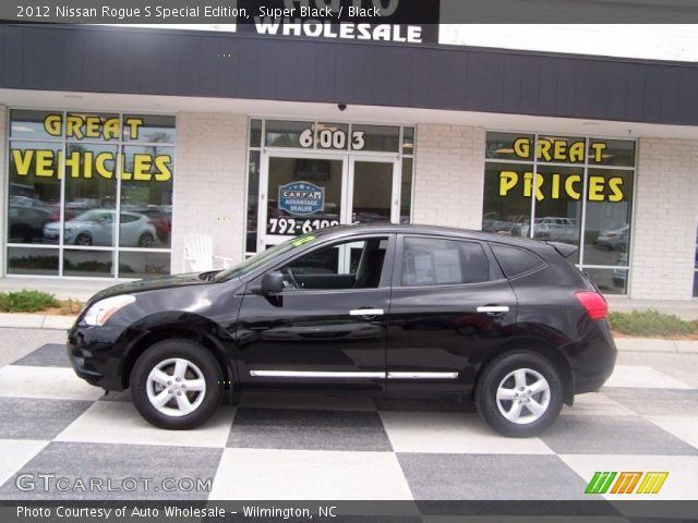 2012 Nissan Rogue S Special Edition in Super Black
