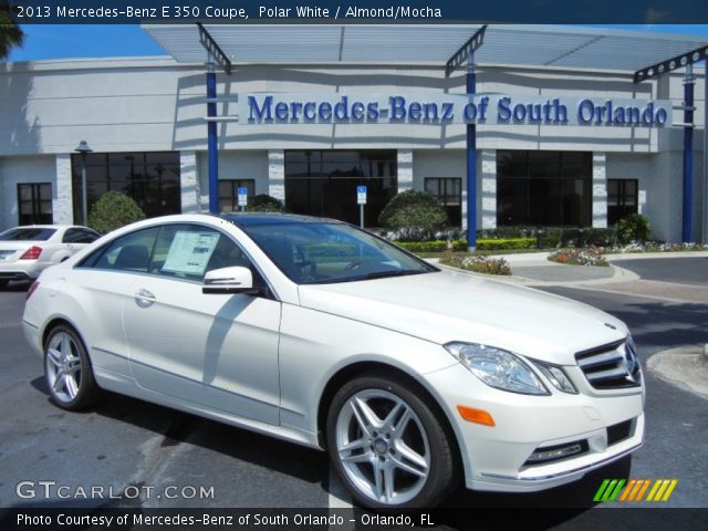 2013 Mercedes-Benz E 350 Coupe in Polar White