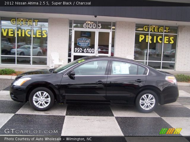 2012 Nissan Altima 2.5 S in Super Black