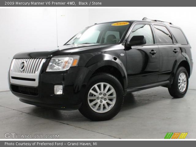 2009 Mercury Mariner V6 Premier 4WD in Black