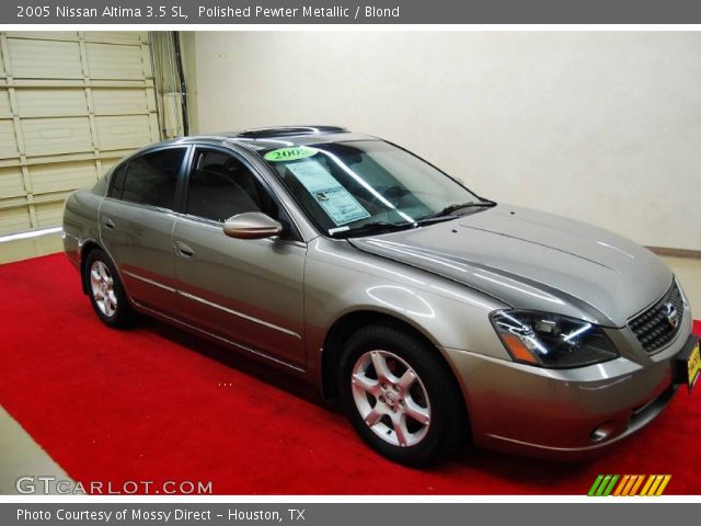 2005 Nissan Altima 3.5 SL in Polished Pewter Metallic