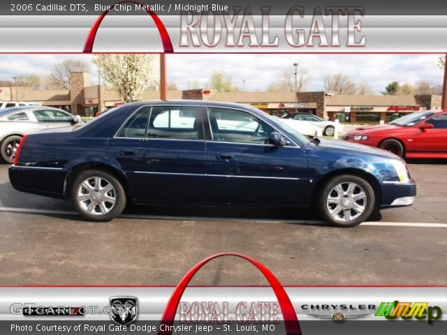 2006 Cadillac DTS  in Blue Chip Metallic