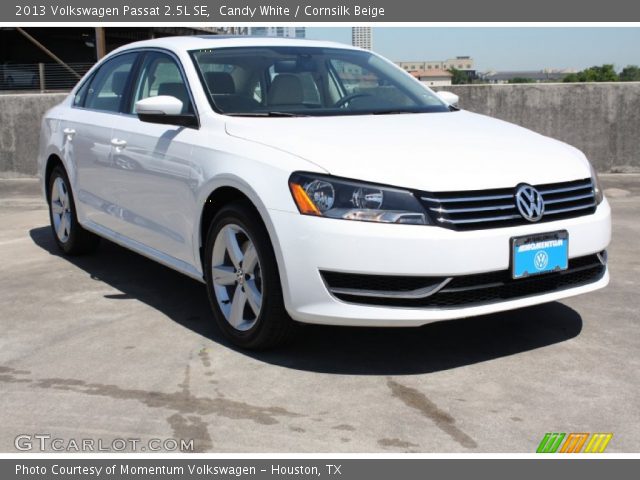 2013 Volkswagen Passat 2.5L SE in Candy White