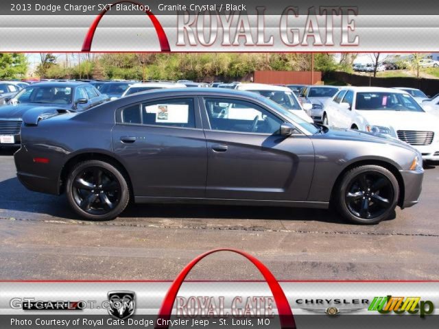 2013 Dodge Charger SXT Blacktop in Granite Crystal