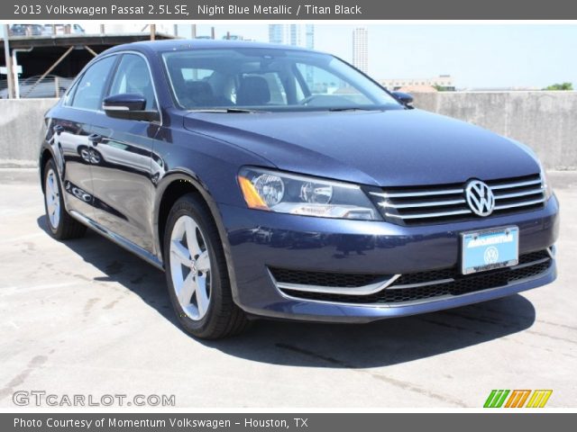 2013 Volkswagen Passat 2.5L SE in Night Blue Metallic