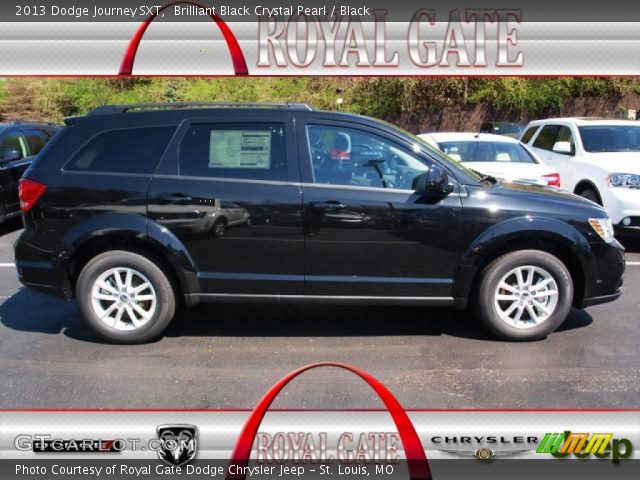 2013 Dodge Journey SXT in Brilliant Black Crystal Pearl