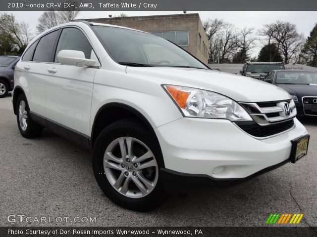2010 Honda CR-V EX-L AWD in Taffeta White