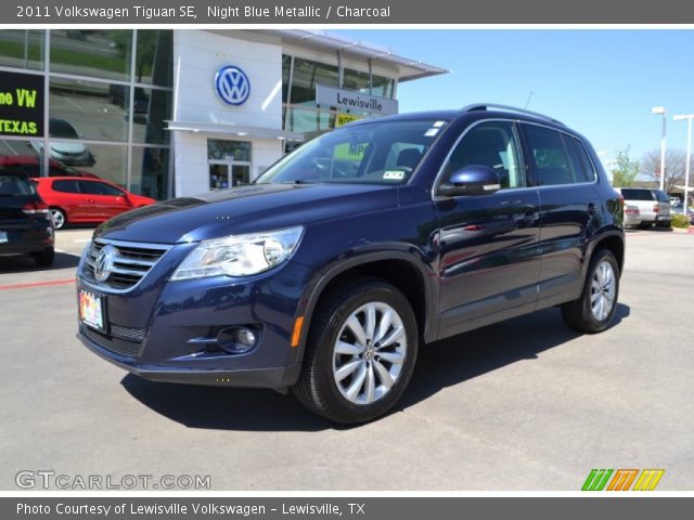2011 Volkswagen Tiguan SE in Night Blue Metallic