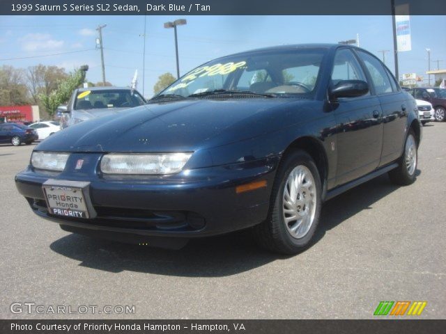 1999 Saturn S Series SL2 Sedan in Dark Blue