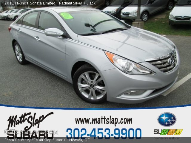 2011 Hyundai Sonata Limited in Radiant Silver