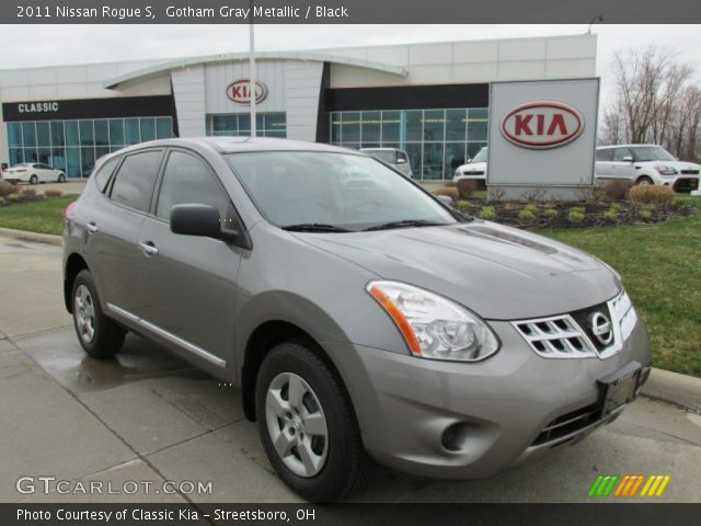 2011 Nissan Rogue S in Gotham Gray Metallic