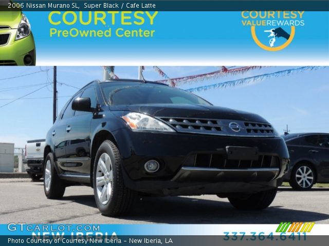 2006 Nissan Murano SL in Super Black