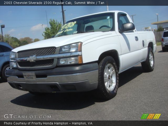 2003 Chevrolet Silverado 1500 Regular Cab in Summit White