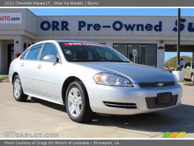 2012 Chevrolet Impala LT in Silver Ice Metallic
